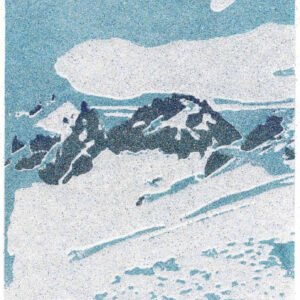 Schneealp - Originalgrafik streng auf 26 Exemplare limitiert / Original print strictly limited to an edition of 26