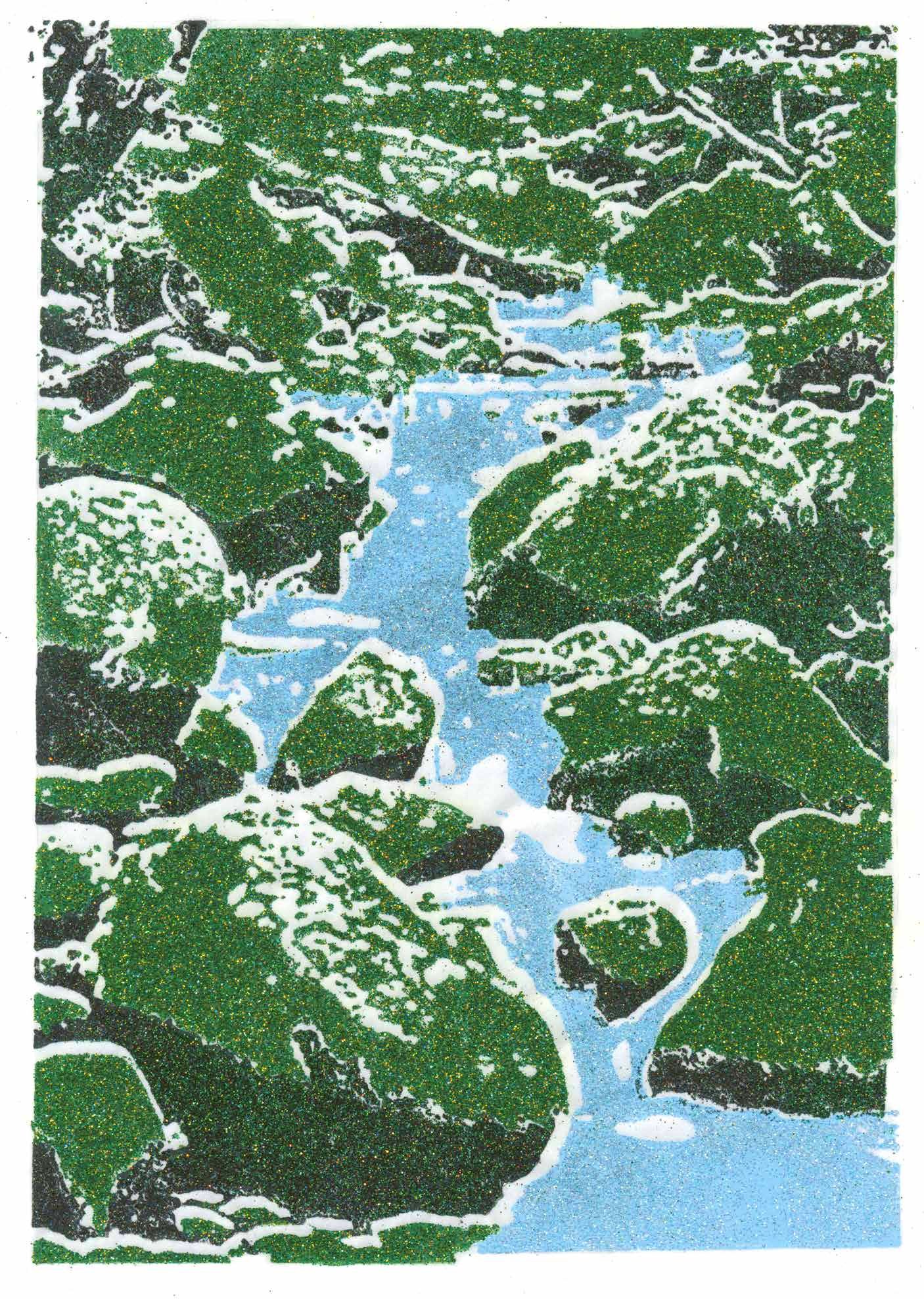 Mappe «Schattenklang» – vollständige Mappe mit 27 Originalgrafiken streng auf 5 Exemplare limitiert / complete portfolio containing all 27 original prints, strictly limited to 5 editions