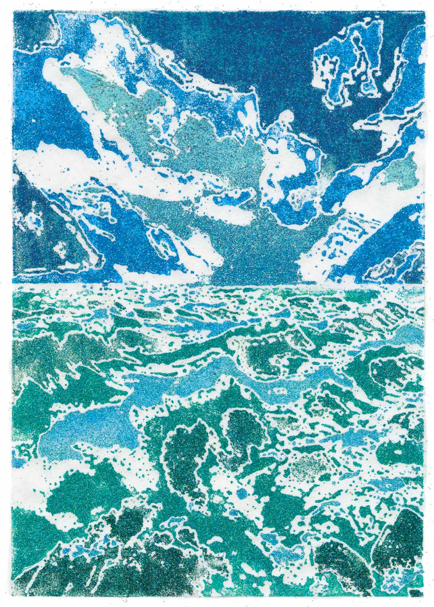 Mappe "Schattenklang" - vollständige Mappe mit 27 Originalgrafiken streng auf 5 Exemplare limitiert / complete portfolio containing all 27 original prints, strictly limited to 5 editions – Bild 12