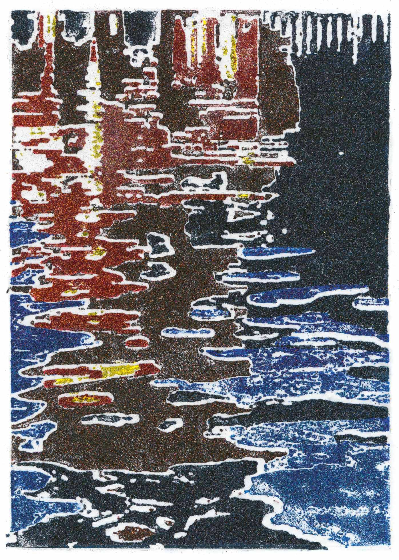 Mappe "Schattenklang" - vollständige Mappe mit 27 Originalgrafiken streng auf 5 Exemplare limitiert / complete portfolio containing all 27 original prints, strictly limited to 5 editions – Bild 9